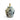 Faded Hibiscus Ginger Jar Lamp