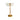 Table lamp with wood and heavy brass base