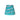 Vesper teal and pink floral shade for James lamp